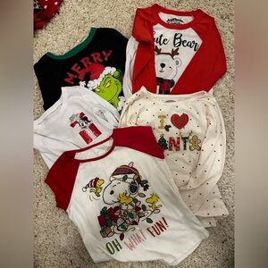 Festive Holiday Tshirt Set